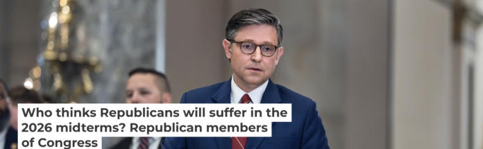 House Speaker Mike Johnson will have to defend a narrow majority in the 2026 elections. A near-record number of retiring Republicans won’t make that task easier. J. Scott Applewhite/AP